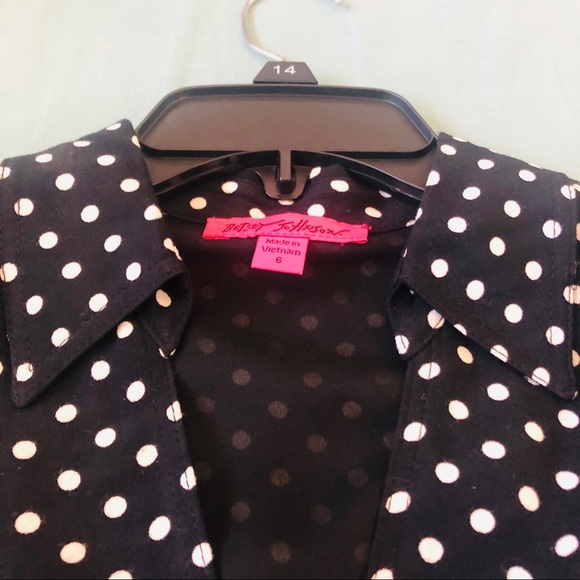 Cute Polka Dot Betsy Johnson Dress - Picture 3 of 8